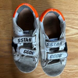 Size 27 golden goose boy shoes